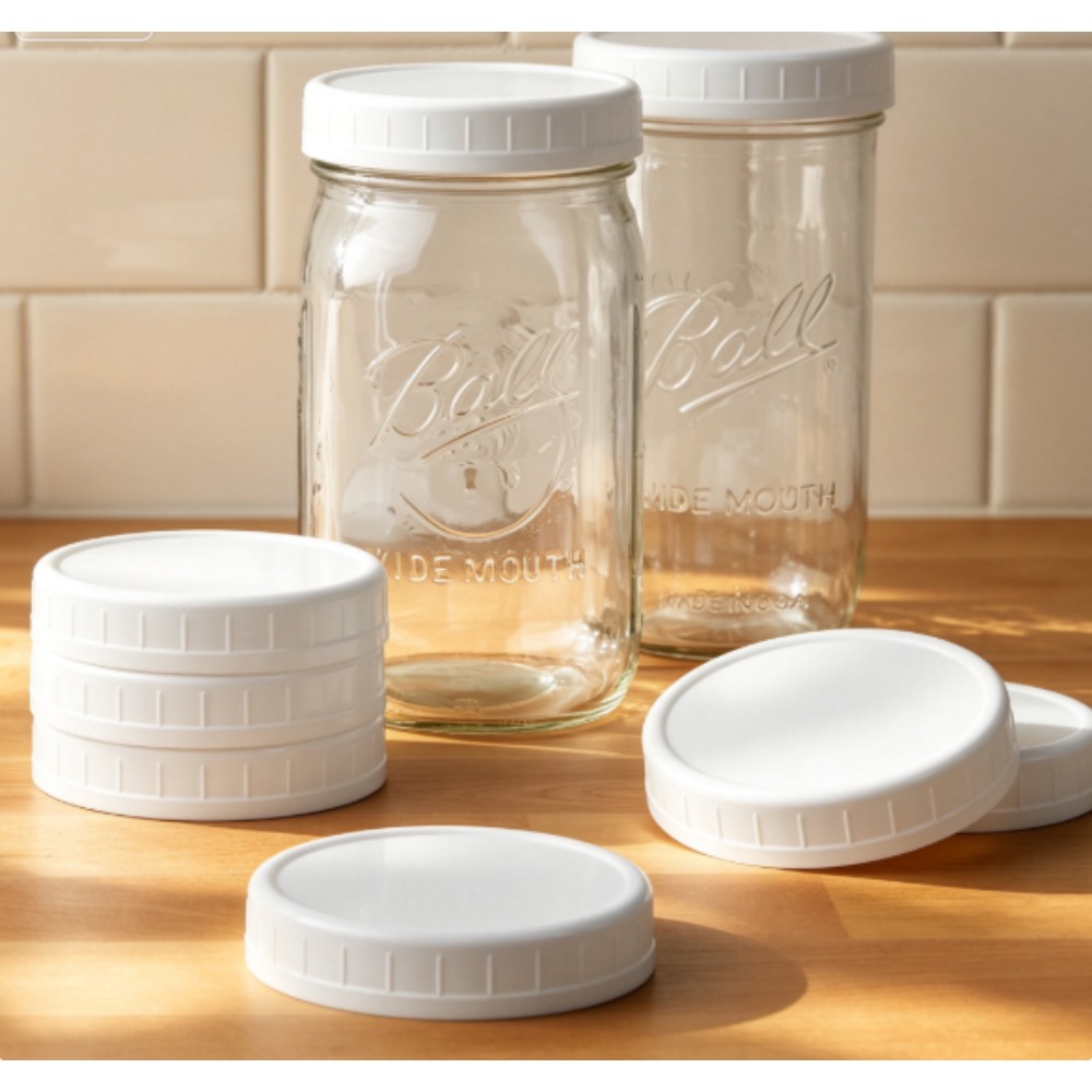 Food Storage Brands - (Paquete de 3) Tapas de plástico