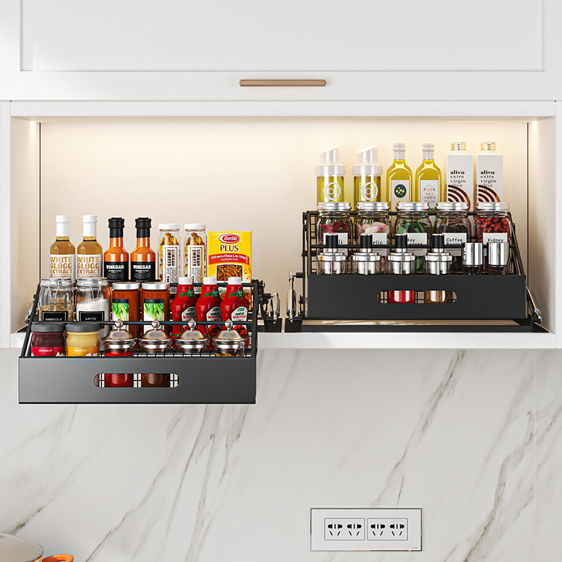 Food Storage Shelving - 1 pieza de organizador retráctil de
