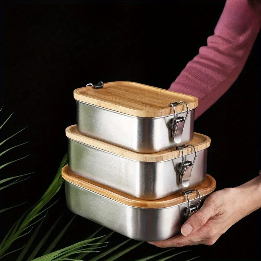 Food Storage Warehouse - Nueva Lonchera de Acero Inoxidable 304