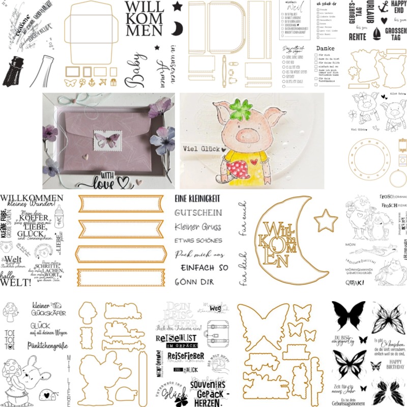 Food Storage For Baby - Sellos y troqueles de maleta de