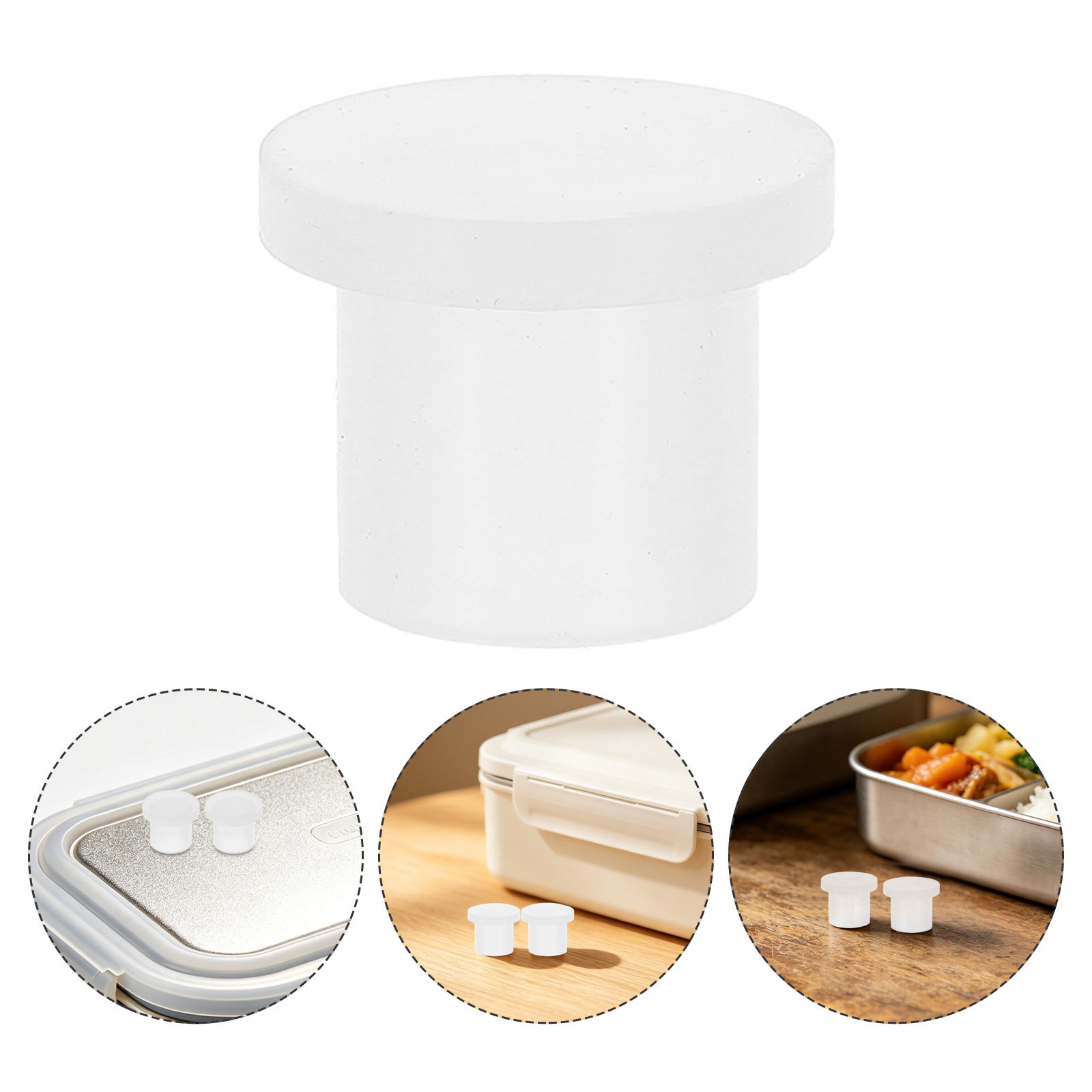 Food Storage Vacuum - 10 unidades de tapones de ventilación