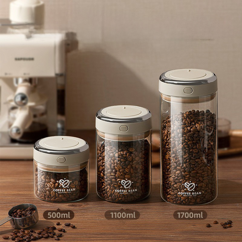 Food Storage Vacuum - Recipiente de Vidrio para Almacenamiento de