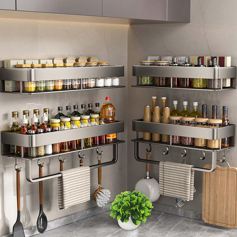 Food Storage Shelving - Estante de Cocina de Aluminio, Estante