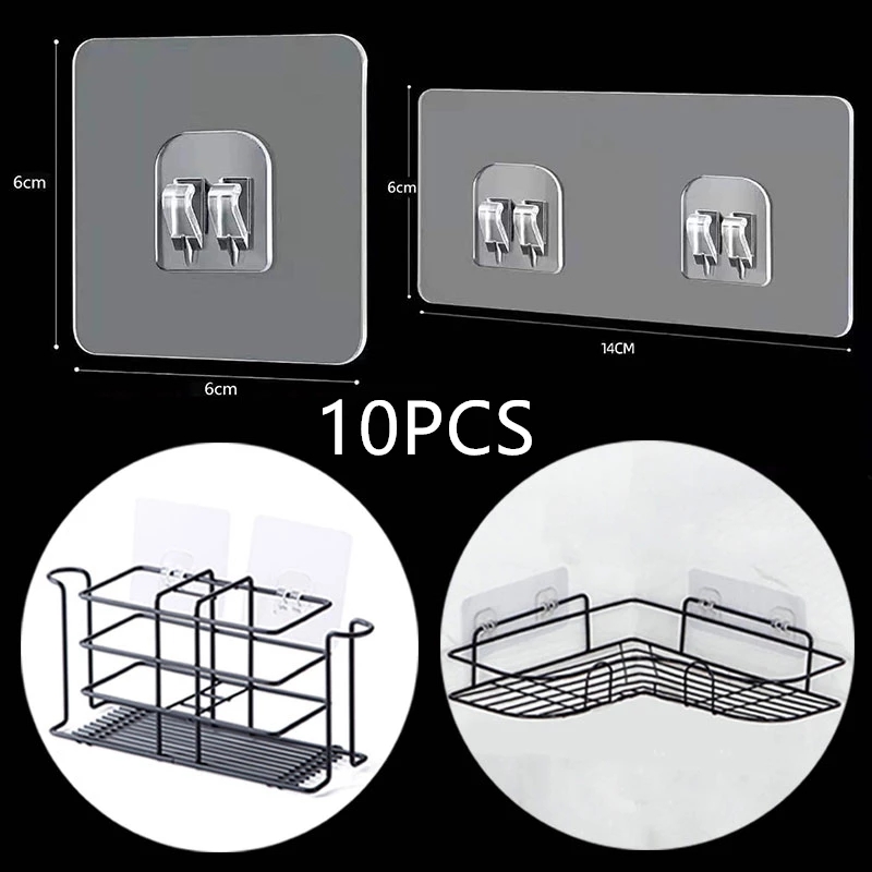 Food Storage Shelving - Ganchos transparentes para colgar en la
