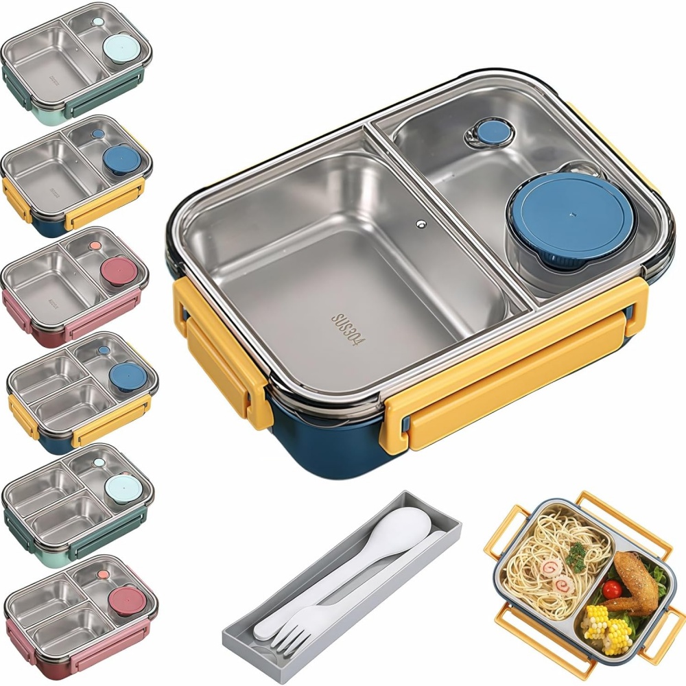 Food Storage Hot - Fiambreras portátiles de 850ml para niños
