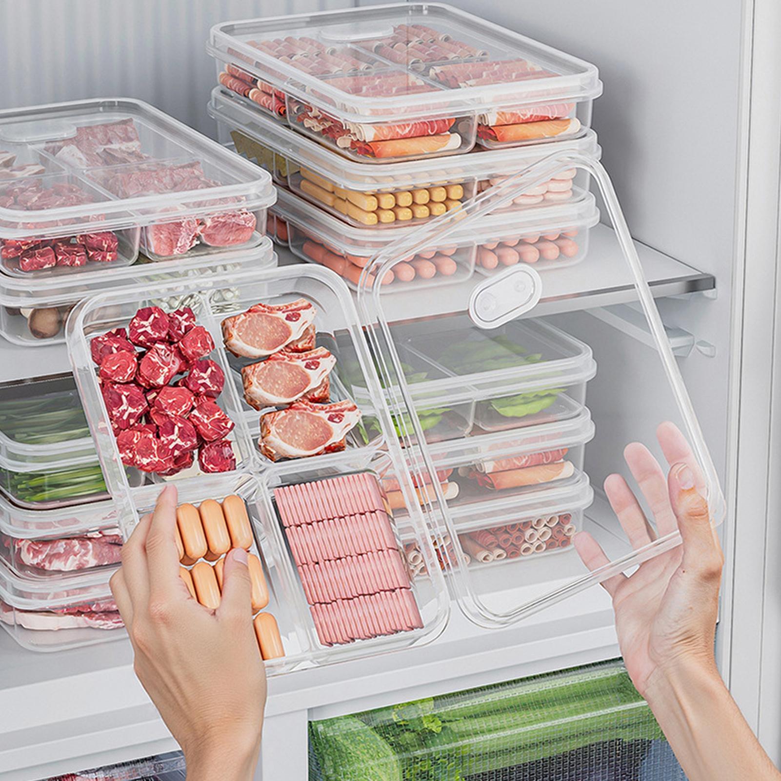 Food Storage Meals - Caja de almacenamiento para refrigerador, caja