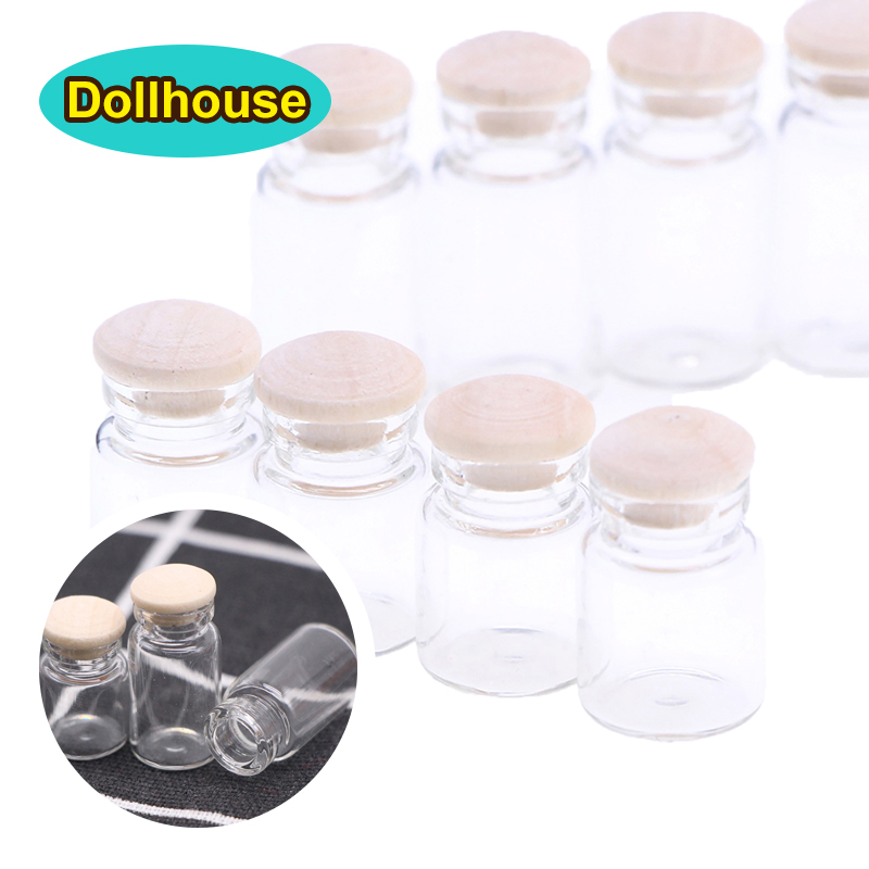 Food Storage Glass - Frascos de vidrio en miniatura para