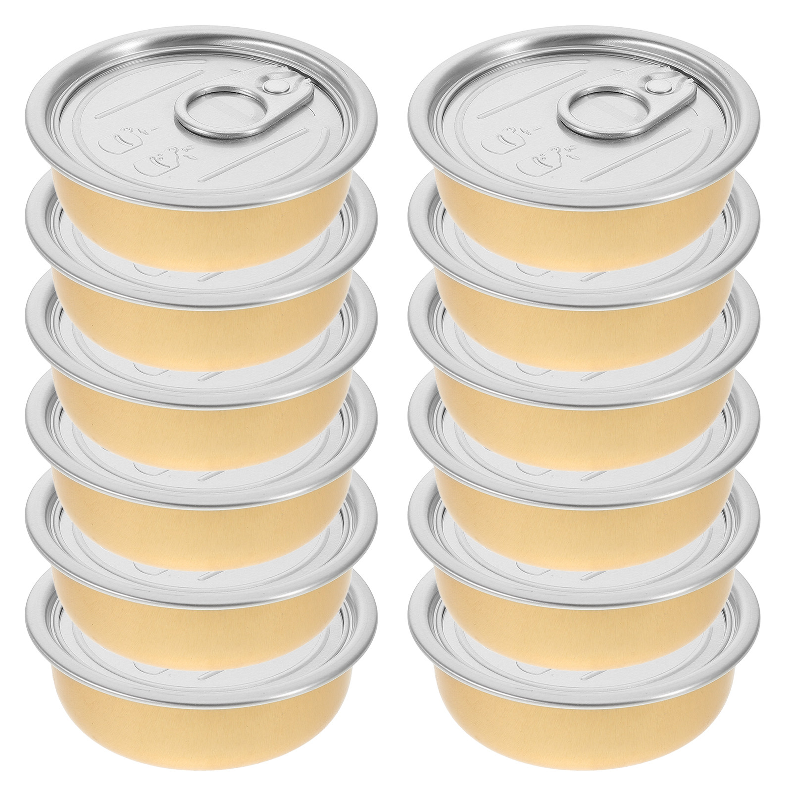 Food Storage Aluminum Containers - 12 Latas de Aluminio para Almacenamiento