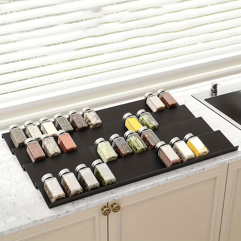 Food Storage Shelving - Organizador de Especias Expandible de 6