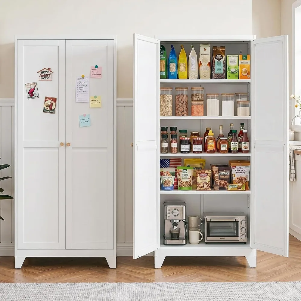 Food Storage Kitchen Cabinet - Armario de Cocina Metálico de 71