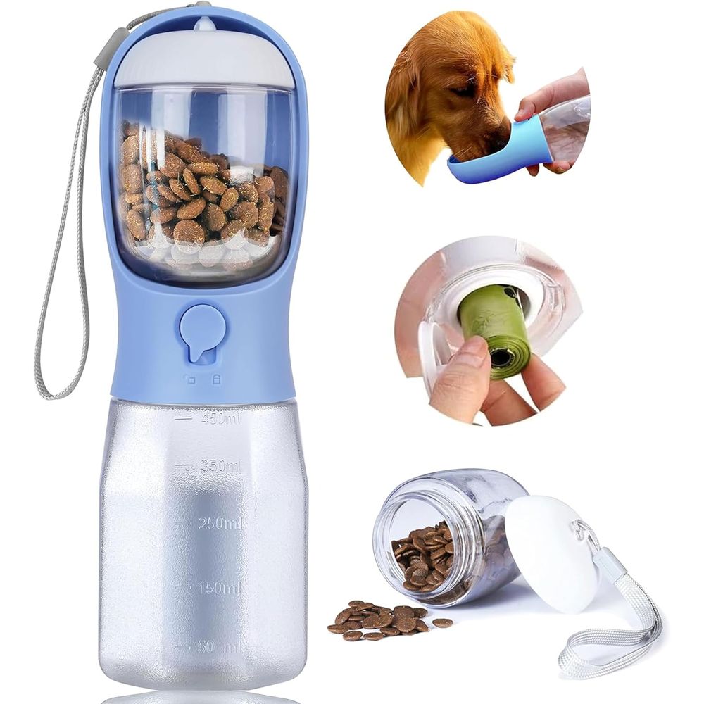 Food Storage Essentials - Botella de Agua para Perro con