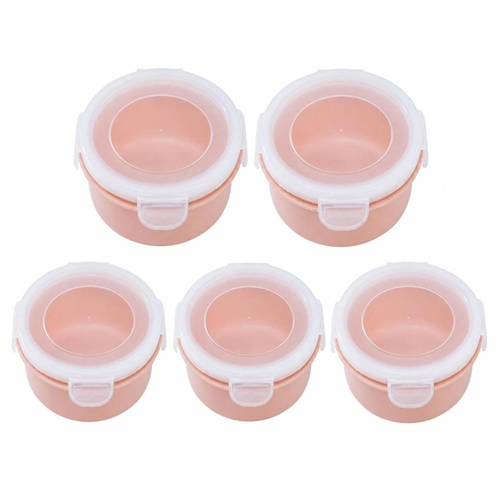 Juego de 5 Recipientes de Plás - Food Storage Lock Box reseña y precio