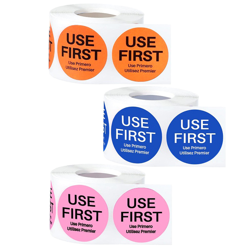 3 Rollos de Etiquetas Autoadhe - Food Storage In Restaurant reseña y precio
