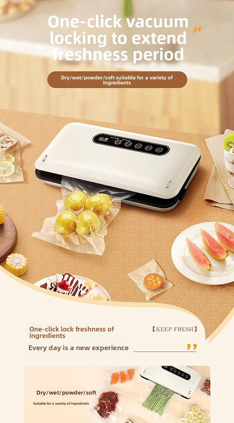 Mini Selladora al Vacío Automá - Food Storage Vacuum reseña y precio