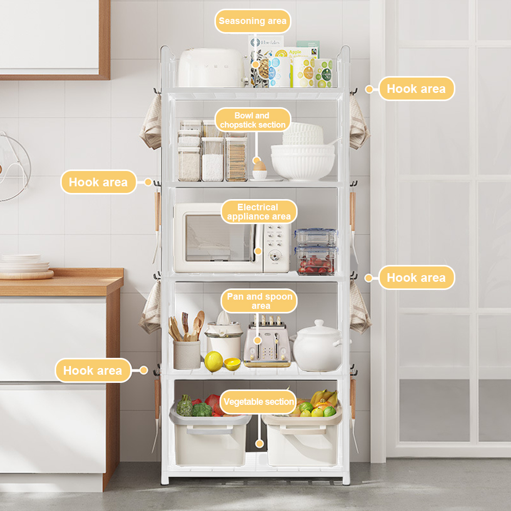 Estantería de 5 niveles, estan - Food Storage Shelving reseña y precio