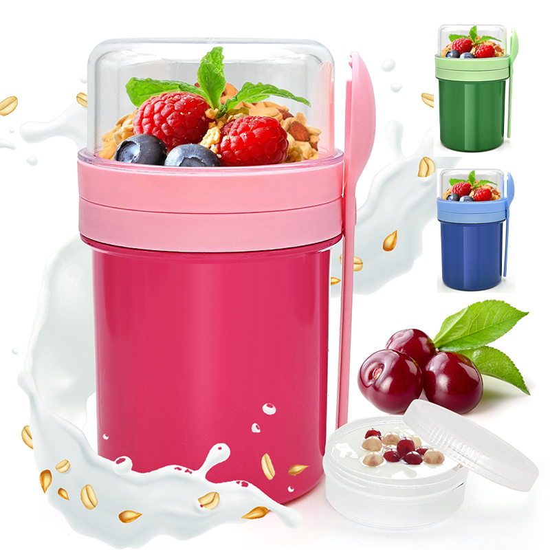 Vaso portátil de doble capa pa - Food Storage Meals reseña y precio