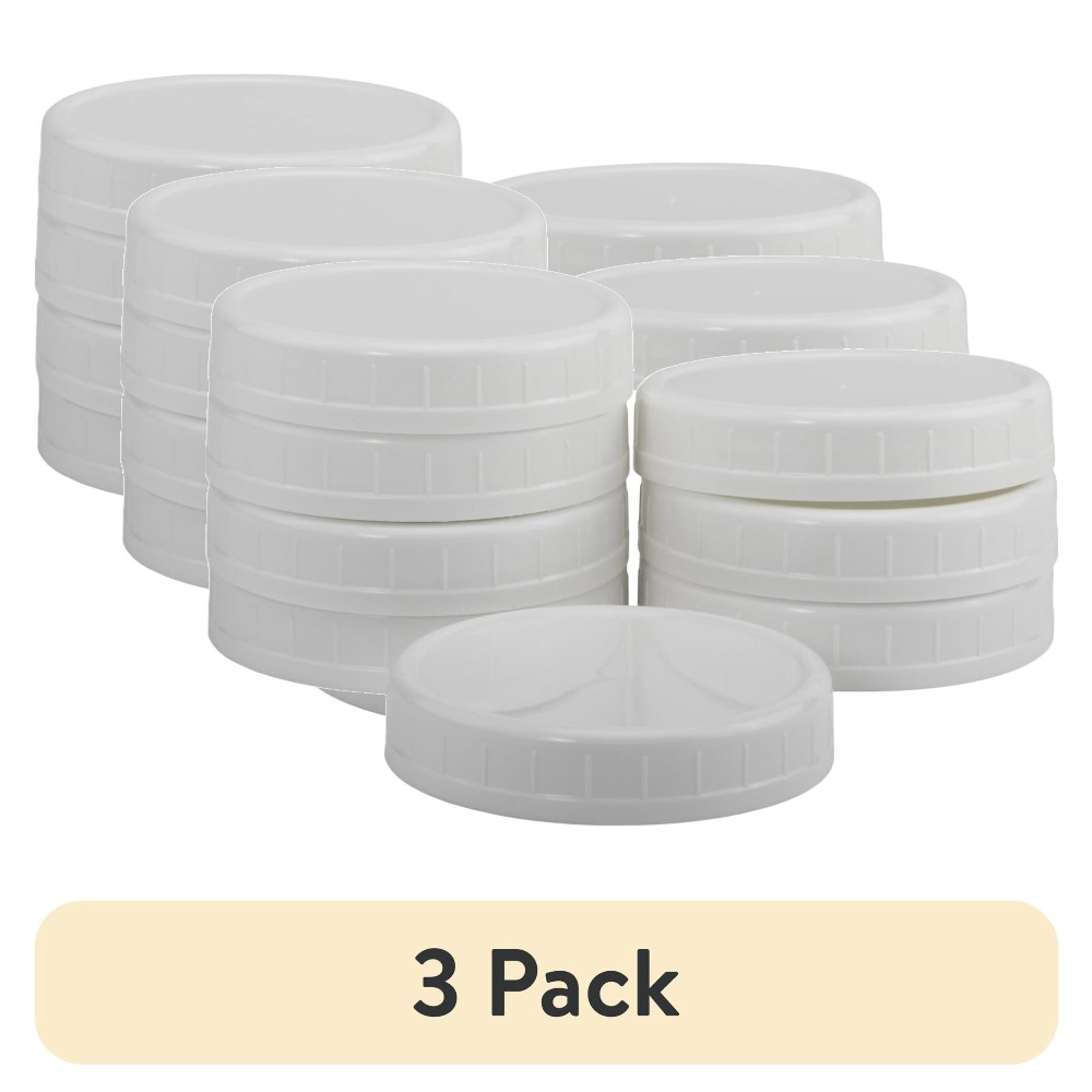 (Paquete de 3) Tapas de plásti - Food Storage Brands reseña y precio
