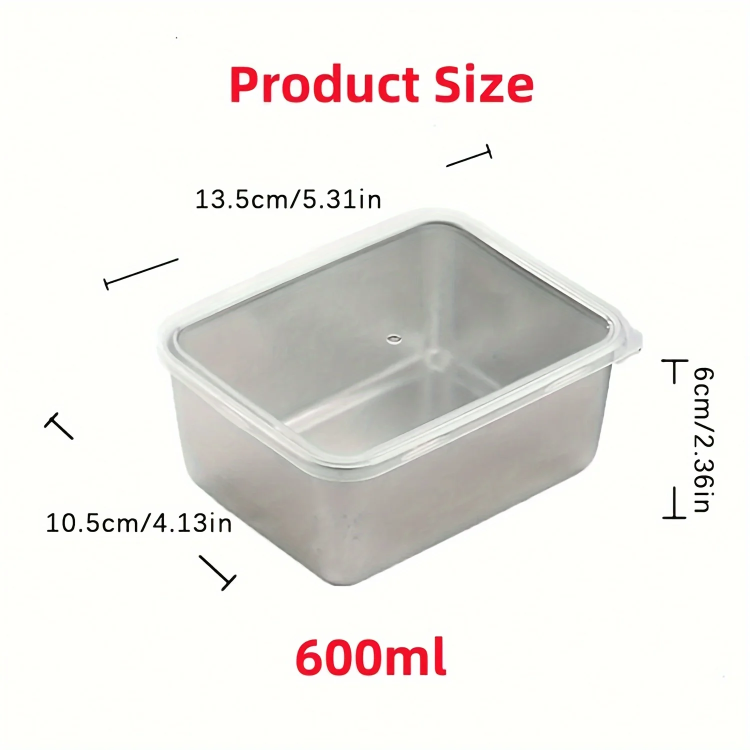 Juego de recipientes de acero  - Food Storage Aluminum Containers reseña y precio