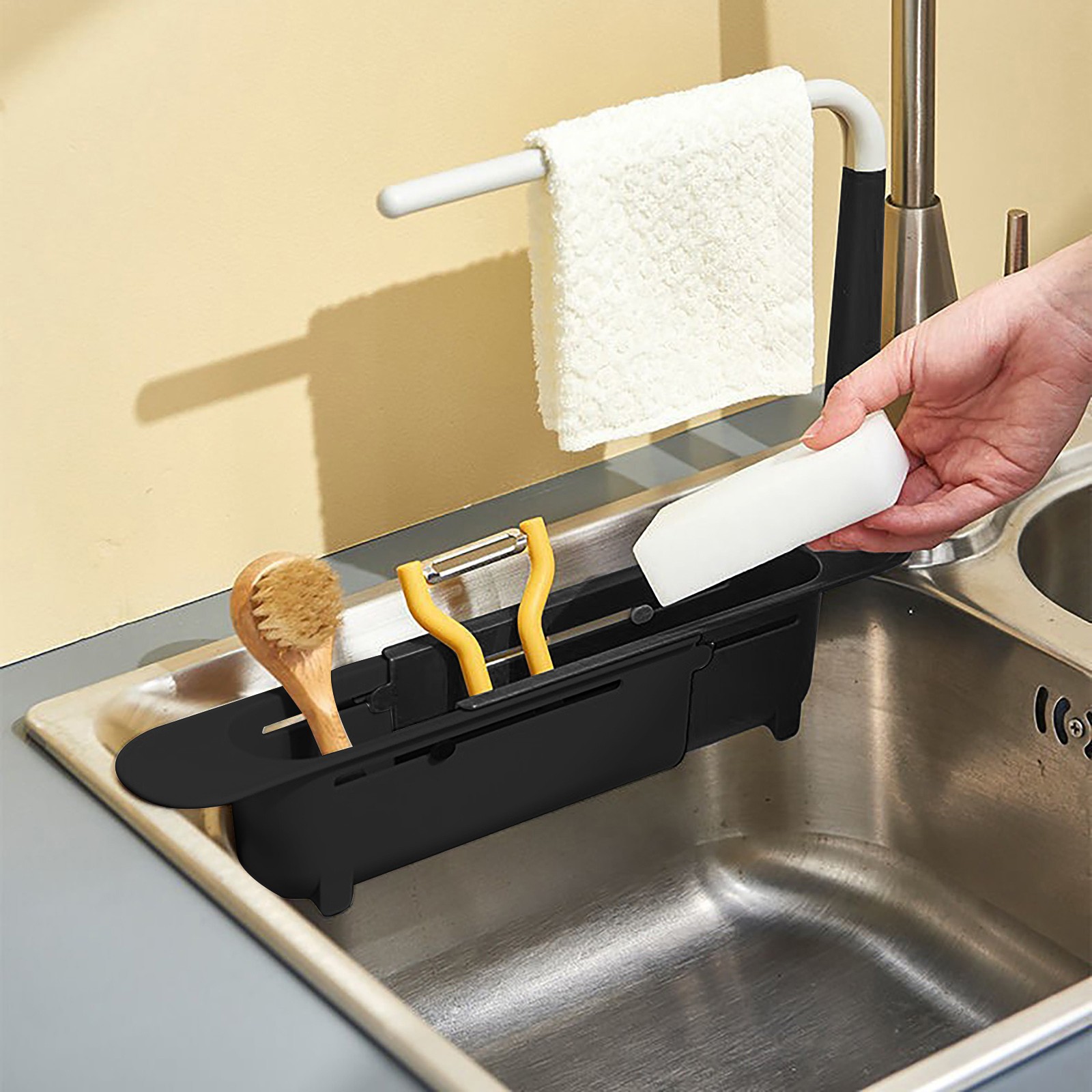 Elescopic-estante escurridor p - Food Storage Shelving reseña y precio