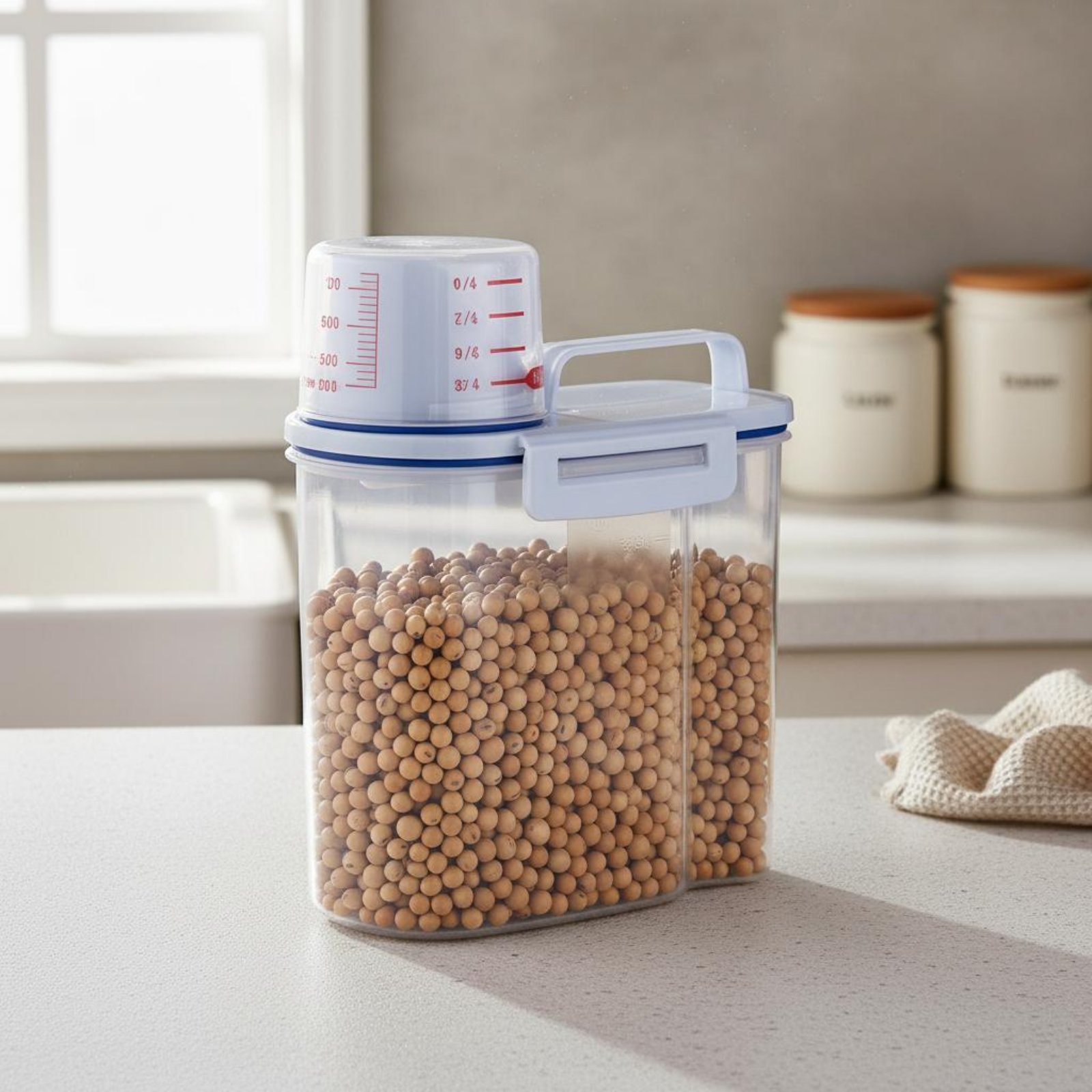 Contenedor de Arroz Seguro con - Food Storage In Pantry reseña y precio