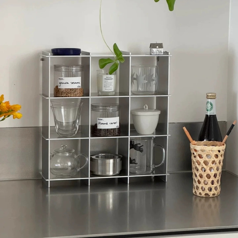 Estante Minimalista de Alumini - Food Storage Shelving reseña y precio