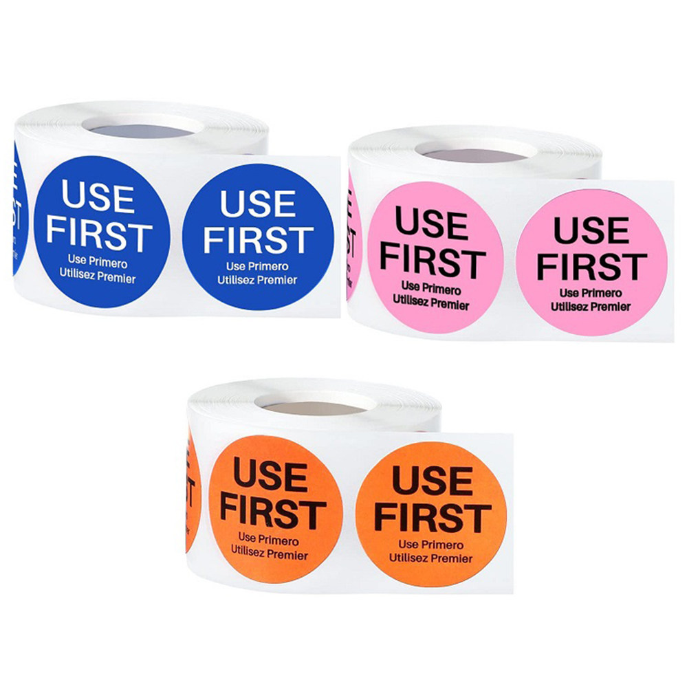 3 Rollos de Etiquetas de Contr - Food Storage In Restaurant reseña y precio
