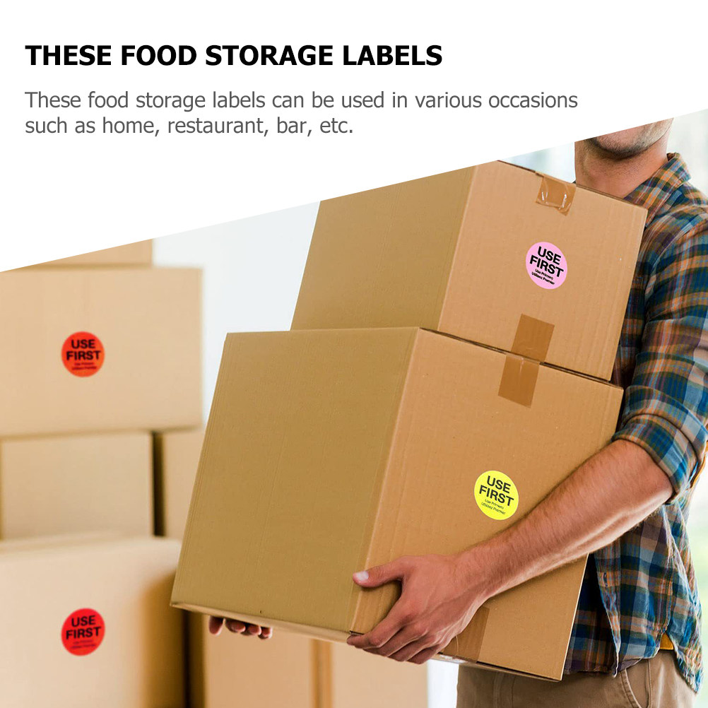 3 Rollos de Etiquetas de Contr - Food Storage In Restaurant reseña y precio