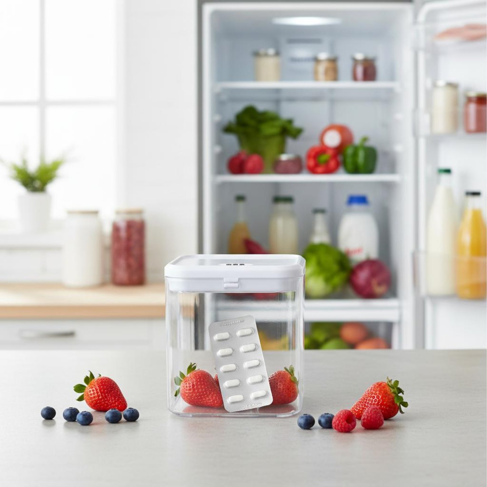 Caja Transparente con Cerradur - Food Storage In The Kitchen reseña y precio