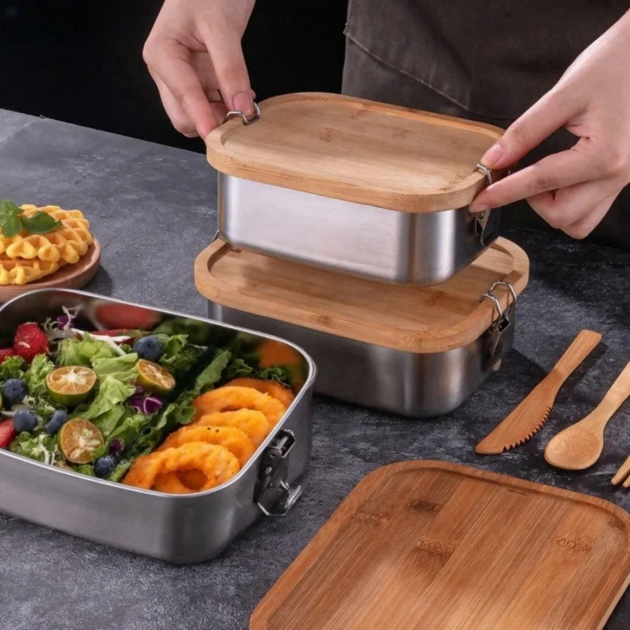 Nueva Lonchera de Acero Inoxid - Food Storage Warehouse reseña y precio