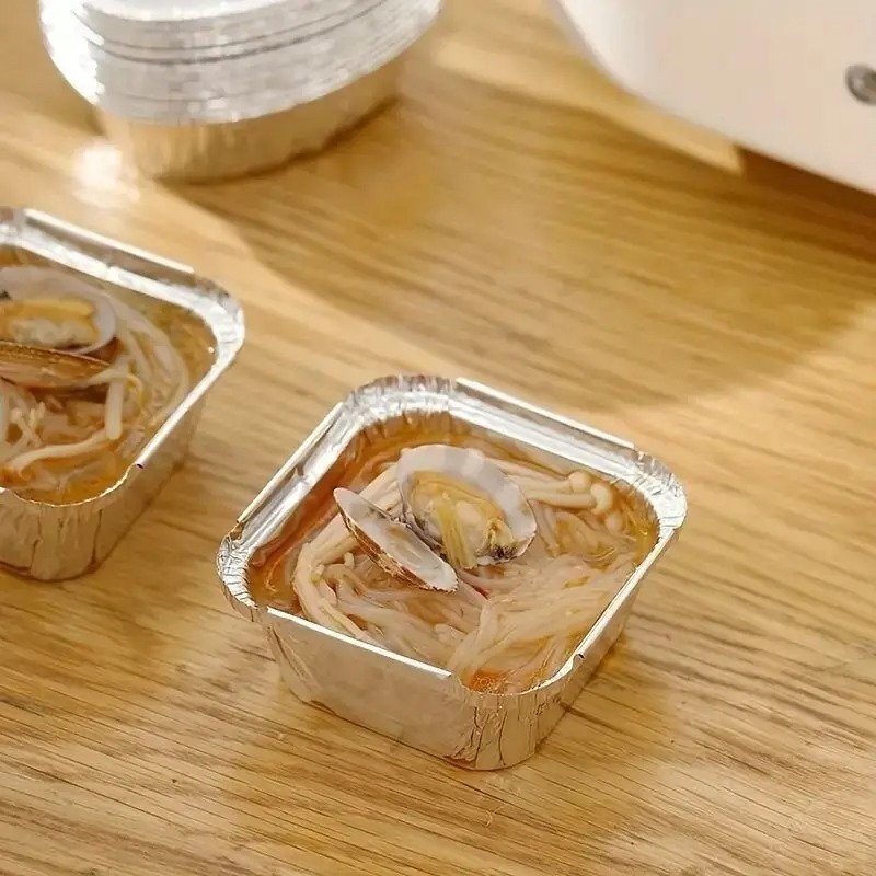 20/40 Unidades de Bandejas Cua - Food Storage Aluminum Containers reseña y precio