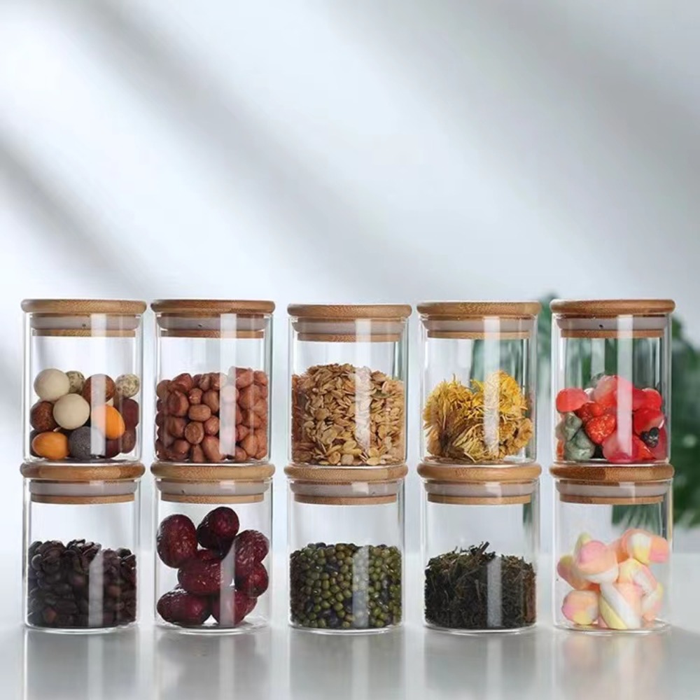 Tanque de vidrio para almacena - Food Storage With Glass Lids reseña y precio