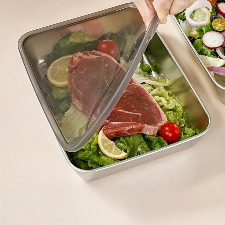 Juego de 6 recipientes (3 caja - Food Storage Essentials reseña y precio