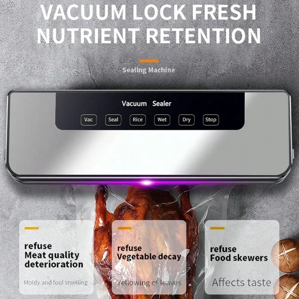 Sellador al Vacío Eléctrico co - Food Storage Vacuum reseña y precio
