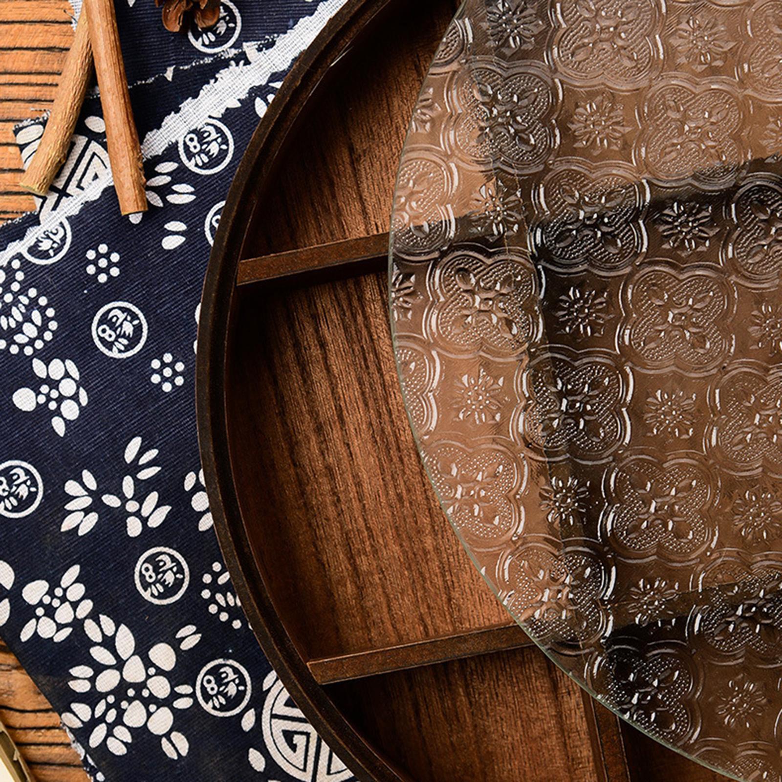 Bandeja de Servir de Madera de - Food Storage With Glass Lids reseña y precio