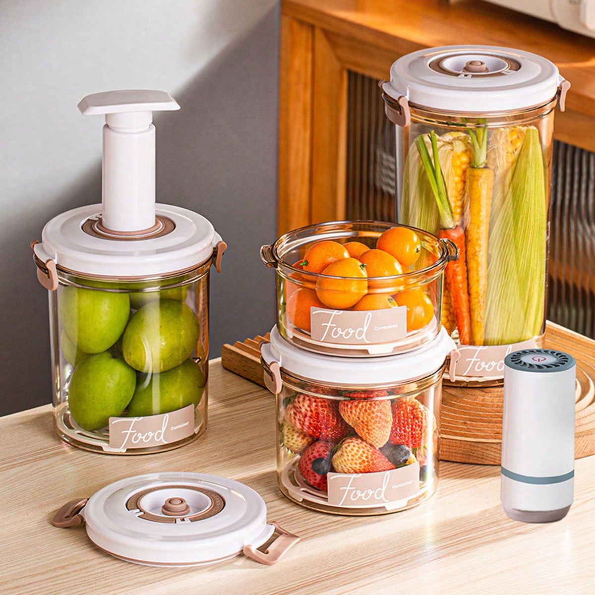 Contenedor de Alimentos al Vac - Food Storage Vacuum reseña y precio