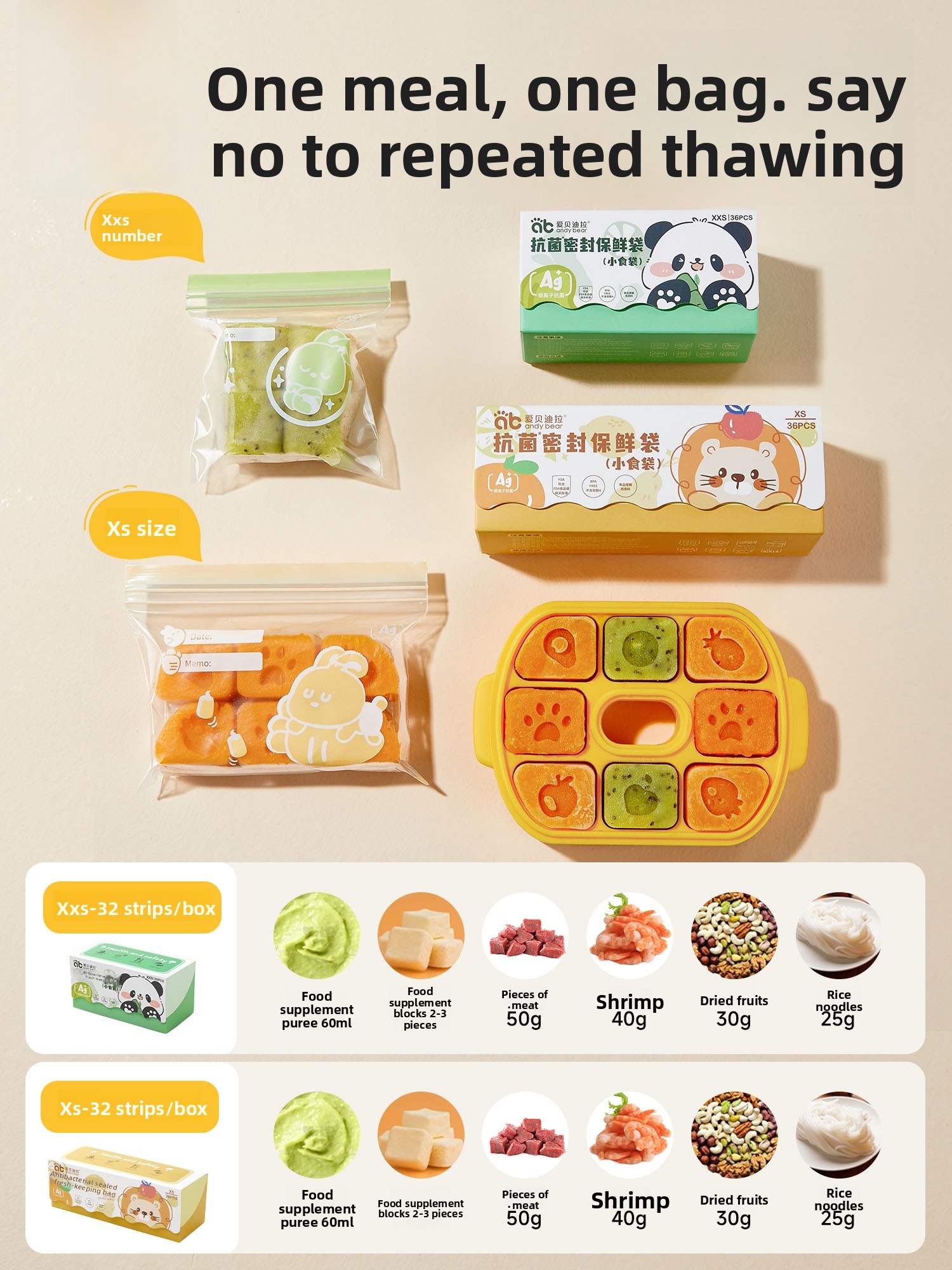 Bolsa Sellada para Conservació - Food Storage For Baby reseña y precio