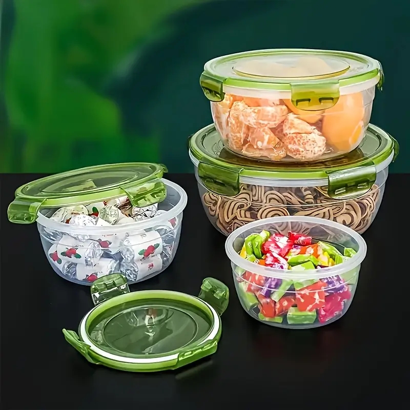 4 Recipientes de Plástico para - Food Storage Meals reseña y precio