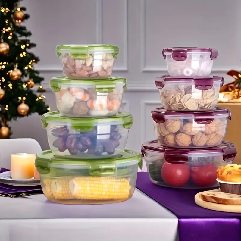 4 Recipientes de Plástico para - Food Storage Meals reseña y precio