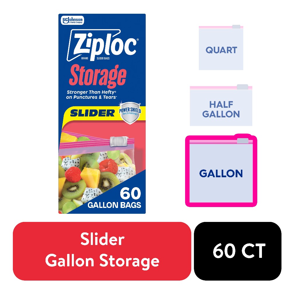 Ziploc ®   Bolsas deslizantes  - Food Storage Brands reseña y precio