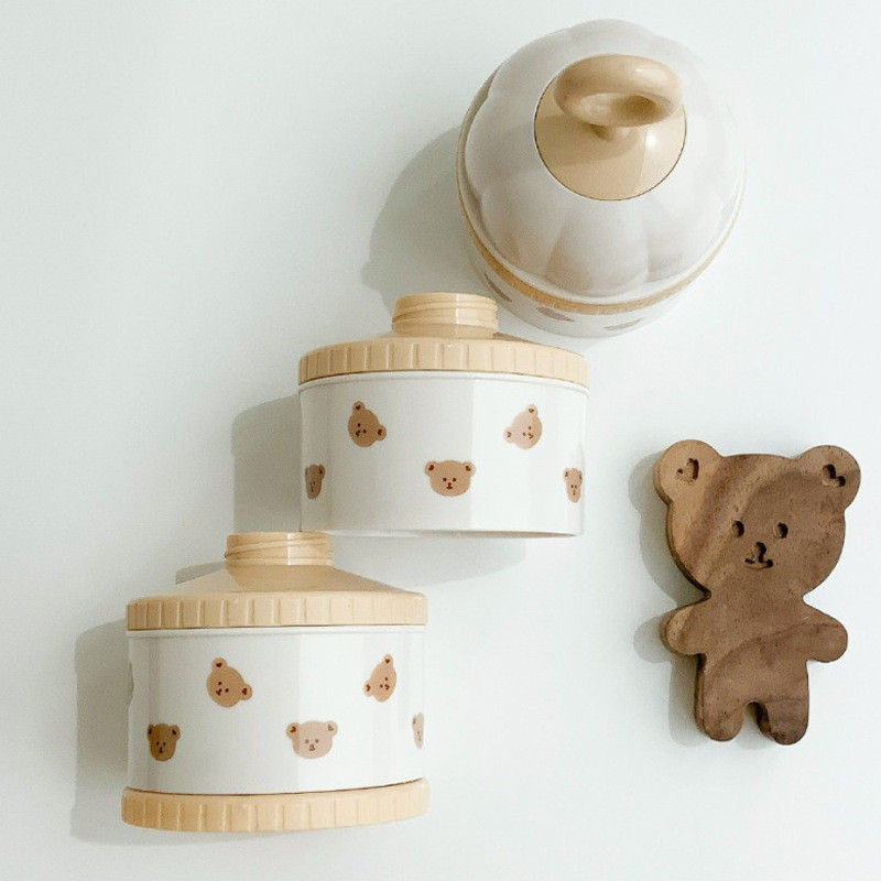 Caja de leche en polvo de oso  - Food Storage For Baby reseña y precio