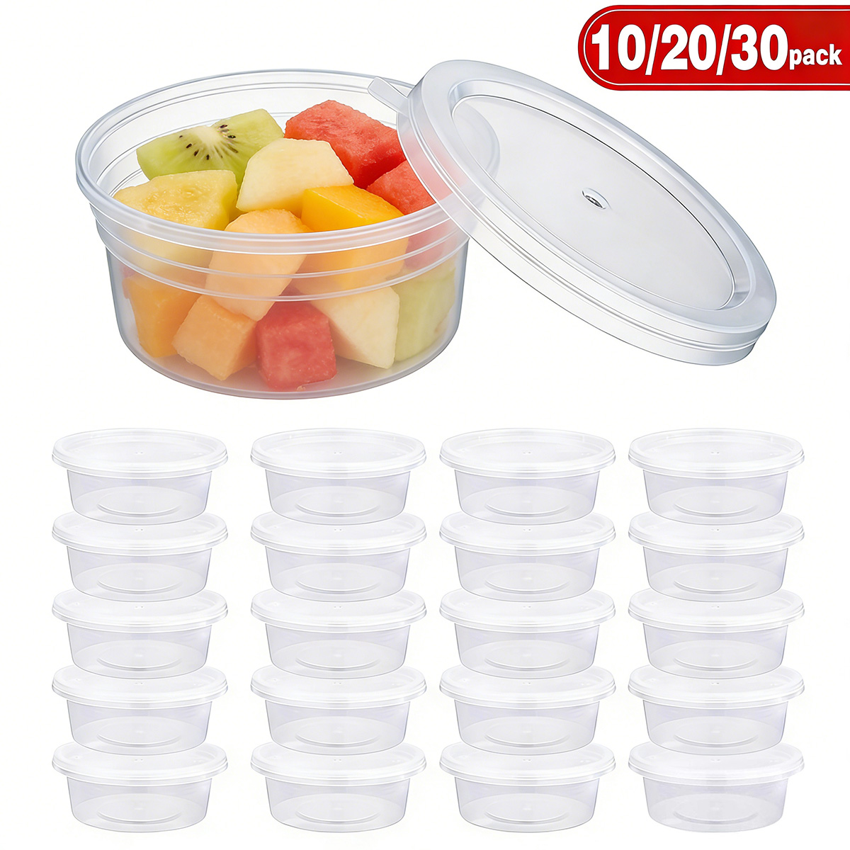 Paquete de 10/20/30 Recipiente - Food Storage Meals reseña y precio