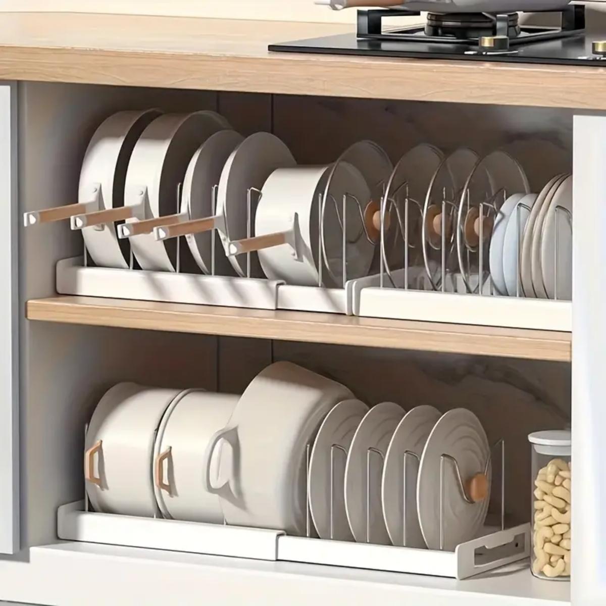 Organizador Expandible para Ol - Food Storage Kitchen Cabinet reseña y precio