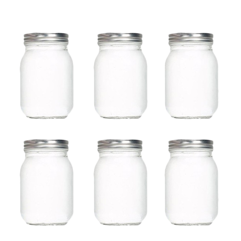 Juego de 6 Frascos de Vidrio T - Food Storage In The Kitchen reseña y precio