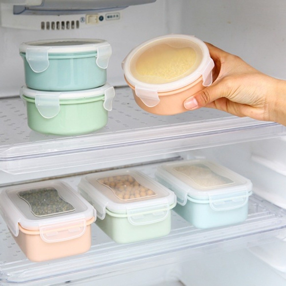 Juego de 5 Recipientes de Plás - Food Storage Lock Box reseña y precio