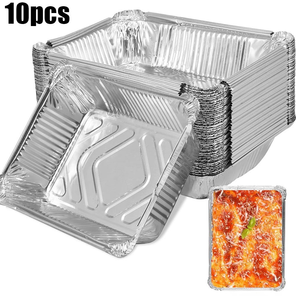 Contenedores desechables de pa - Food Storage Aluminum Containers reseña y precio
