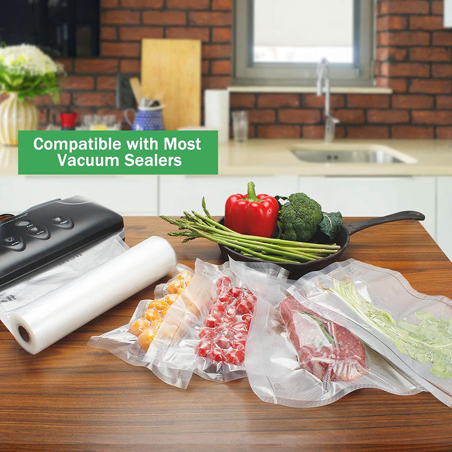 Bolsas de vacío para alimentos - Food Storage Vacuum reseña y precio