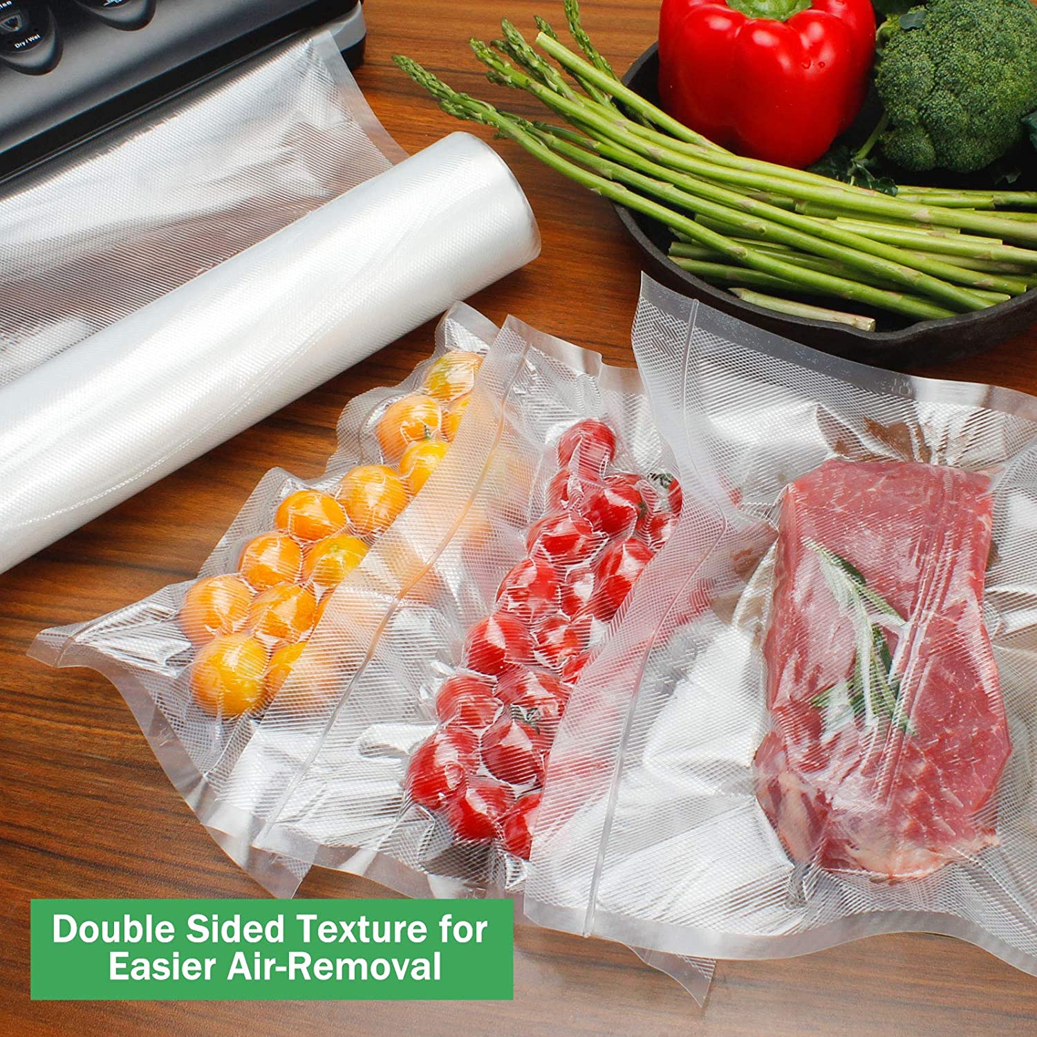 Bolsas de vacío para alimentos - Food Storage Vacuum reseña y precio