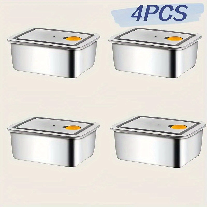 Juego de 4 Recipientes de Alma - Food Storage In Pantry reseña y precio
