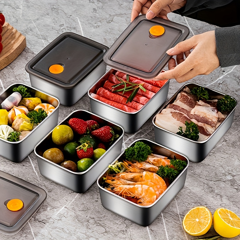 Juego de 4 Recipientes de Alma - Food Storage In Pantry reseña y precio