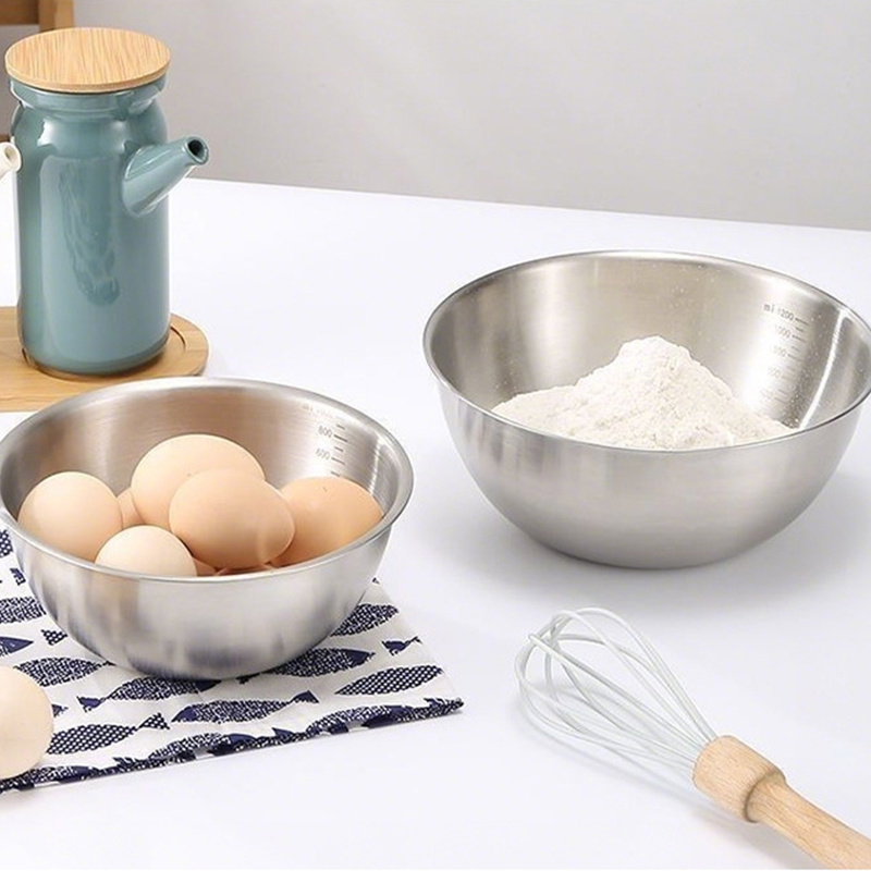 Juego de cuencos de acero inox - Food Storage Essentials reseña y precio